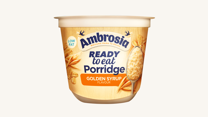 Ambrosia RTE Golden Syrup Porridge 210g