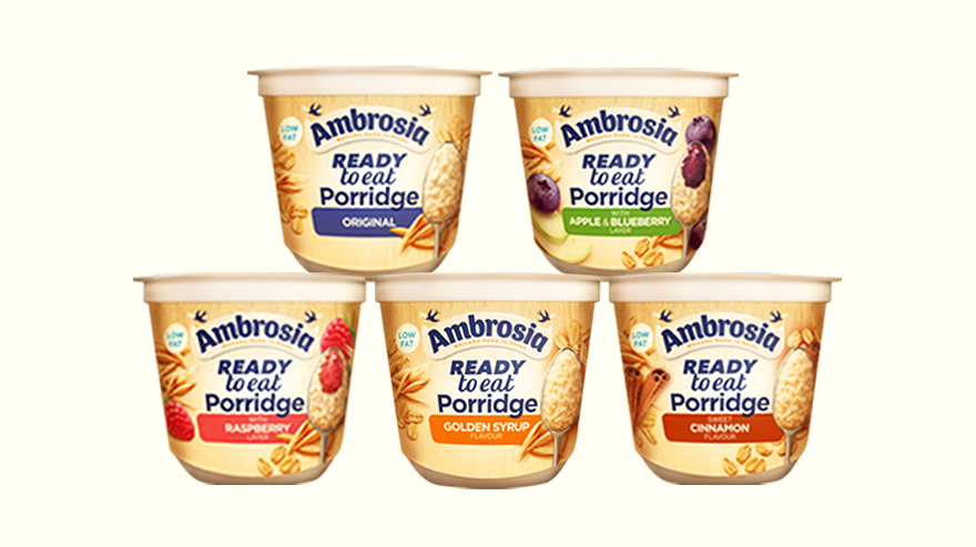 Ambrosia porridge range