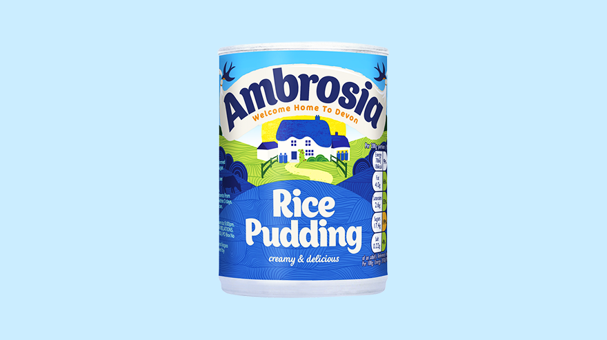 Ambrosia Rice Pudding can