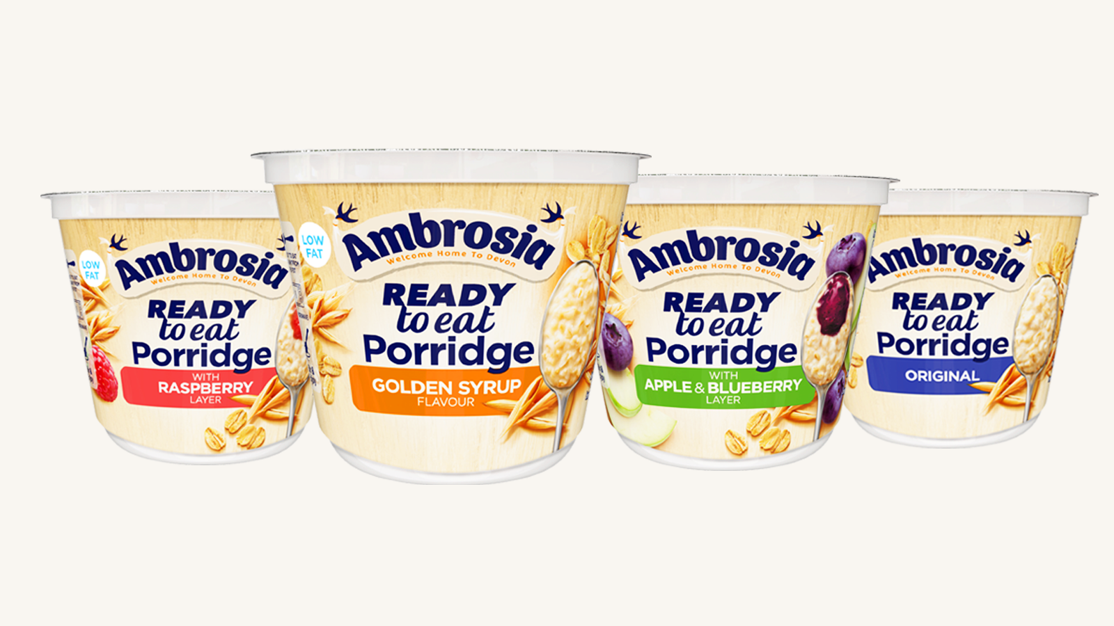 Ambrosia porridge range